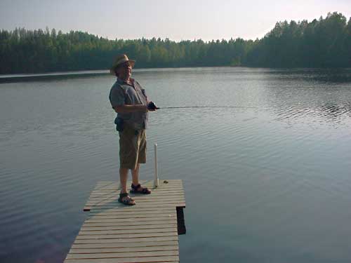 summer cottages in skandinavia - trekking, fishing, swimming and sauna holidays - vacations in your own cottage in south east Finland - a summer home at Penttil&auml; Gardens